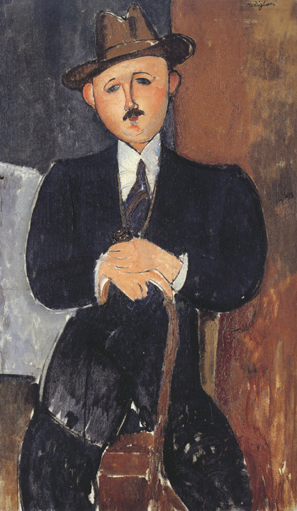 Seated Man with a Cane (mk39)